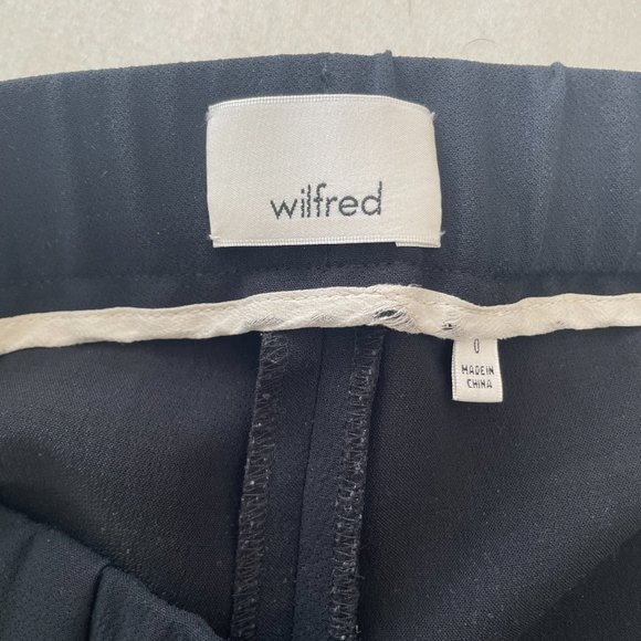 Aritzia Wilfred Black Dress/Ankle Pant - Picture 7 of 8